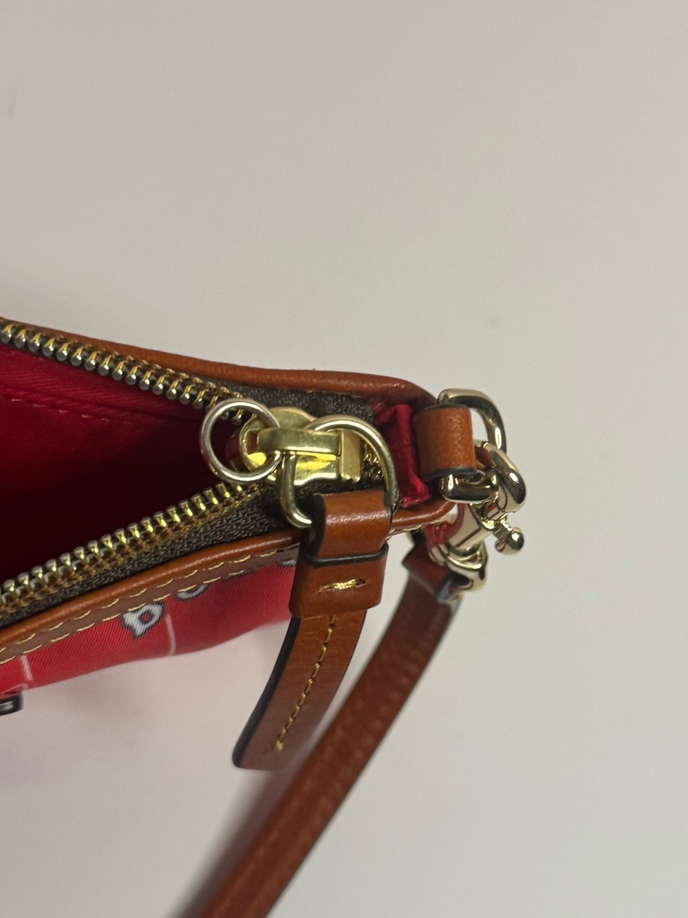 Dooney & Bourke and MLB Boston Red Sox 2018 World Series Champion Wristlet - Picture 13 of 14